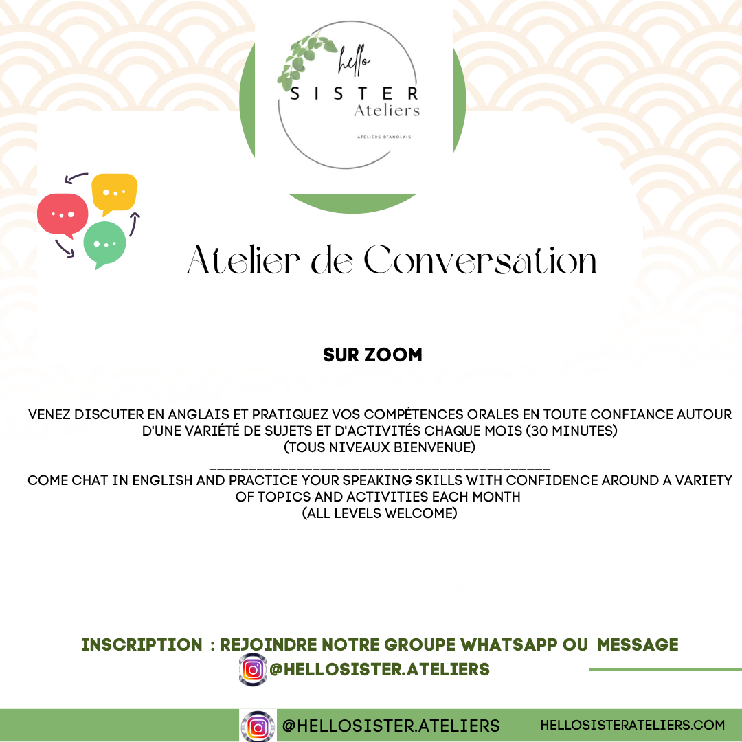 Atelier de conversation