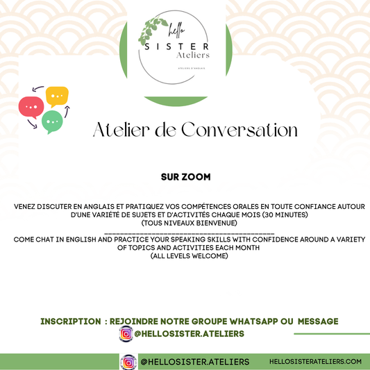 Atelier de conversation