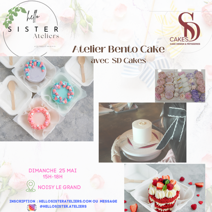 Atelier Bento Cake 25 Mai